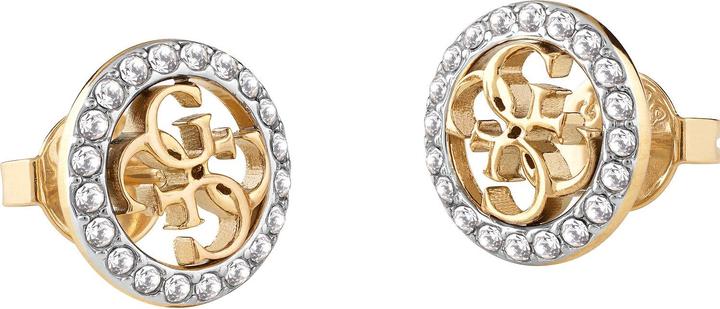 Produktbild Guess Lovely gold-plated earrings Life In 4G JUBE02136JWYGT/U (Edelstahl)