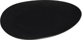 Actual product image Secret de Gourmet Dessert Plate Galet Black 23cm