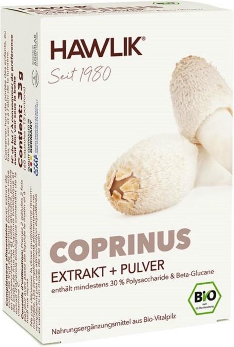Image du produit Hawlik Extrait de coprinus et poudre Gélule (60 pièce(s), Capsules, 56 g)