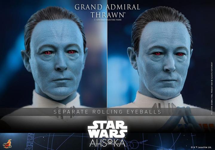 Immagine prodotto Hot Toys Star Wars: statuetta Ahsoka 1/6 Grand'Ammiraglio Thrawn 32 cm