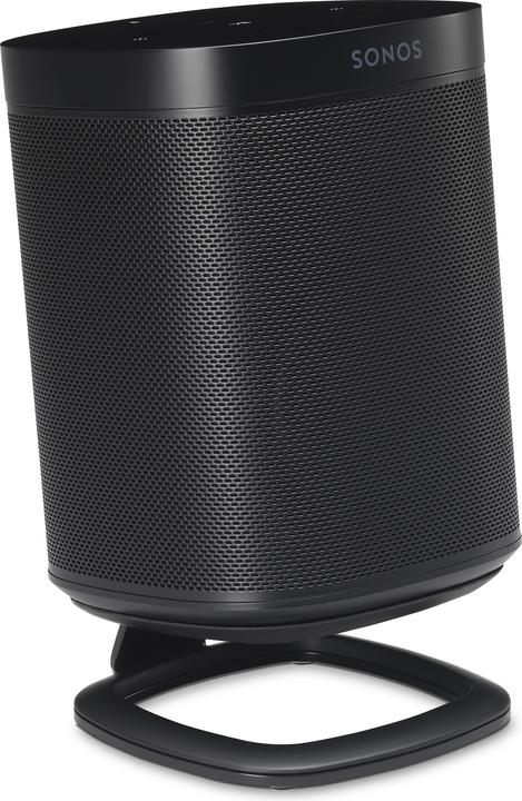 Actual product image Flexson Sonos ONE table stand in black single piece (1 pcs., Stand)
