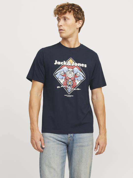 Immagine prodotto Jack & Jones Maglietta X-mas con scollo rotondo (M)