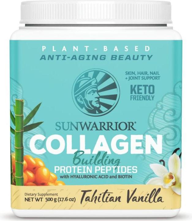 Immagine prodotto Sunwarrior Peptidi proteici per la costruzione del collagene Tahitian Vanilla (1 Pezzo/i, Polvere, 500 g)
