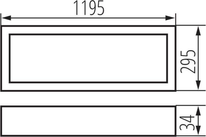 Immagine prodotto Kanlux Lampada LED da incasso per ufficio OFIS S Bianco 32823 (4500 lm)