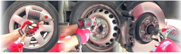 Actual product image KS Tools Monster pneumatic impact wrench 1/2" (Electrical connection)