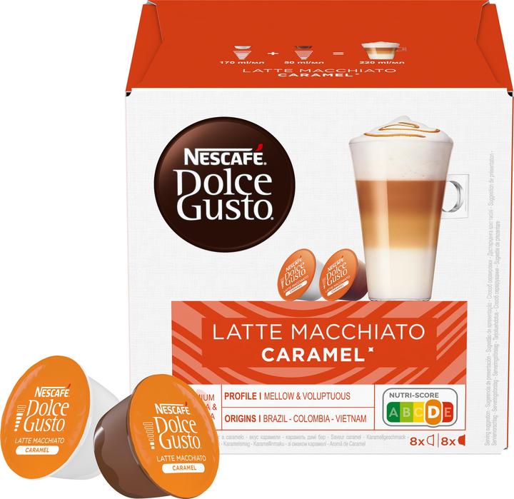 Produktbild Nescafé Dolce Gusto Latte Macchiato Caramel (16 x Port.)