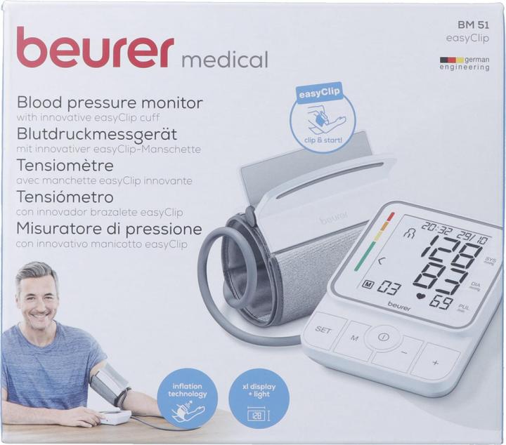 Immagine prodotto Beurer BM 51 (Sfigmomanometro per braccio)