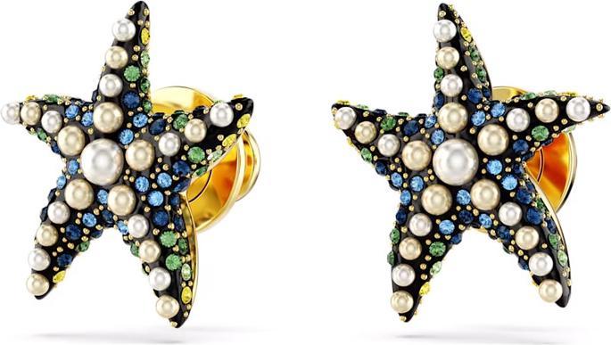 Immagine prodotto Swarovski Orecchini a perno Idyllia con stella marina in oro blu (Metallo Swarovski)