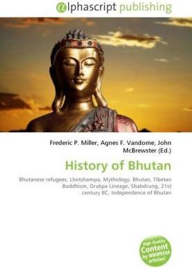 Produktbild History of Bhutan (Frederic P. Miller, John McBrewster, Agnes F. Vandome, 2010)