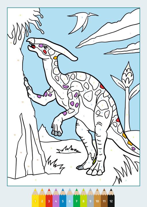 Produktbild Ravensburger CreArt Malen nach Zahlen ab 5: Dinosaurier