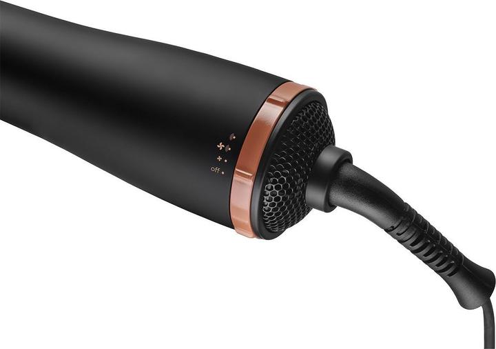 Immagine prodotto Concept VH6040 Apparecchiatura per lo styling dei capelli Spazzola ad aria calda a vapore Nero Bronzo 550 W