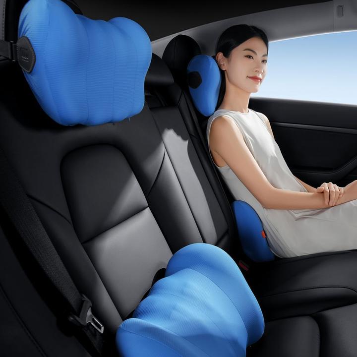 Immagine prodotto Baseus Poggiatesta raffreddante per auto Clu ComfortRide Series (blu)