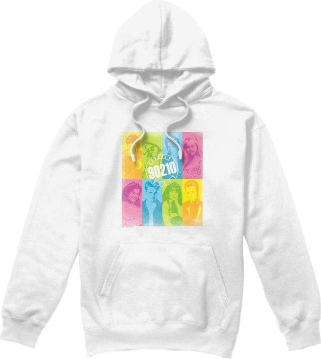 90210 Color Block of Friends Kapuzenpullover