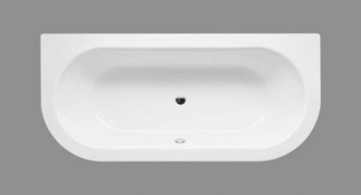 Actual product image Bette Front wall bath double bath Starlet I Silhouette 85 x 185 cm white smooth 8320 (155 l, 185 cm, 85 cm)