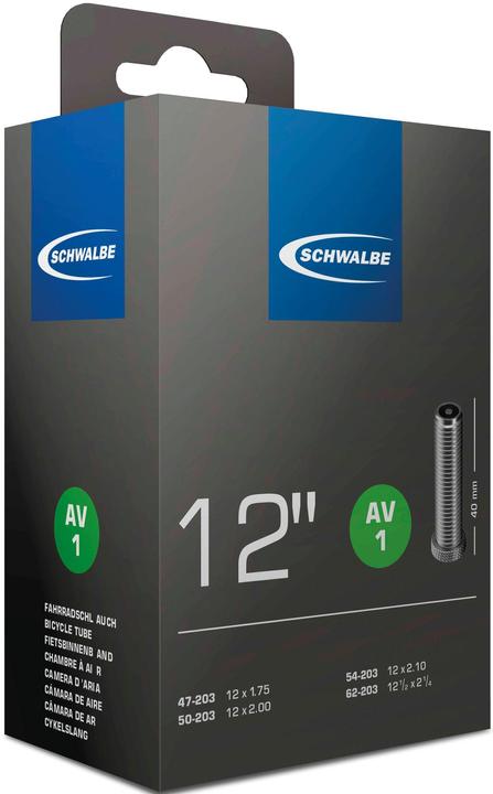 Schwalbe Av1 (Schrader (AV), 12", 40 mm)