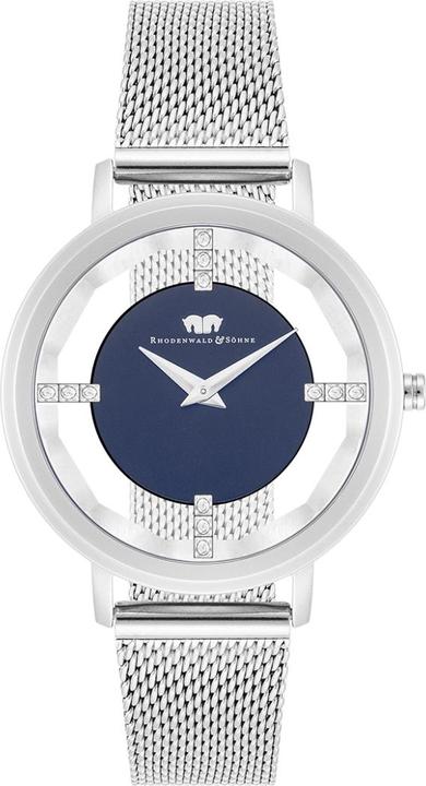 Damen Quarzuhr Lucrezia Edelstahl Silber - 33682 (Analoguhr, 36 mm)