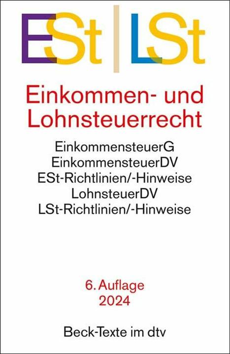 Produktbild Einkommen- / Lohnsteuerrecht (Deutsch, Klaus J. Wagner, 2024)