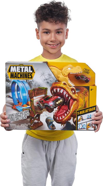 Produktbild Zuru Metal Machines-Std-T-Rex Attack Playset