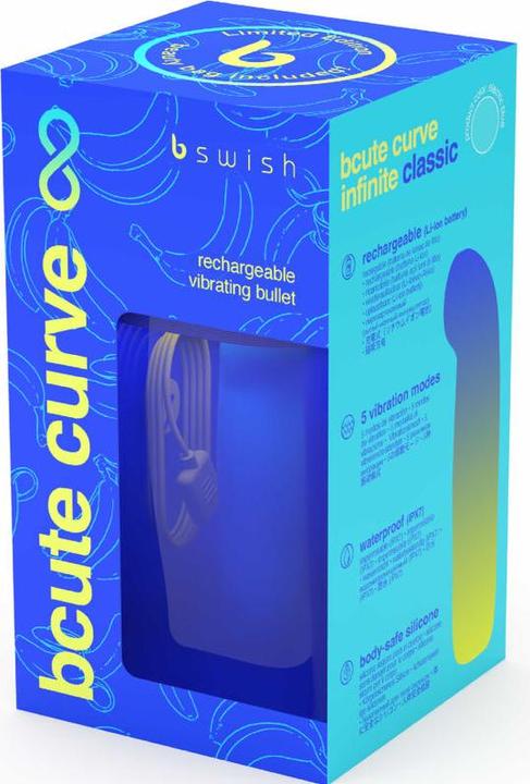 Produktbild Bswish B Swish - Bcute Curve Infinite Classic Edicion Limitada Vibrador Recargable Silicona Azul