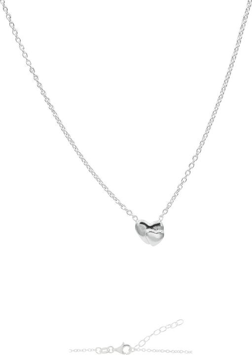 Produktbild Leyda Halskette Herz Doppel (Silber 925)