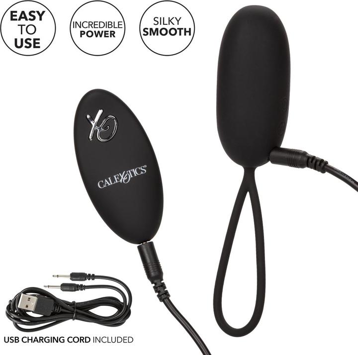Actual product image CalExotics Silicone Remote Rechargeable Egg