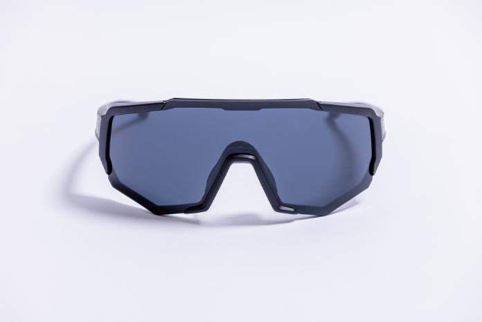 Actual product image Coast Optics Nita sports glasses Black with Black Sun and clear lens (Black, Lucid, Black Sun)