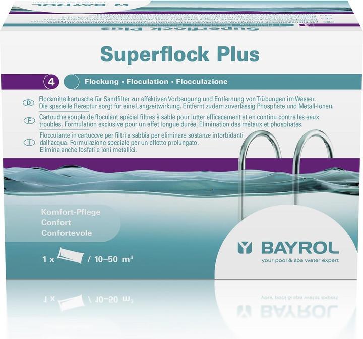Bayrol Superflock Plus 1kg (8 cartridges) (1000 g)