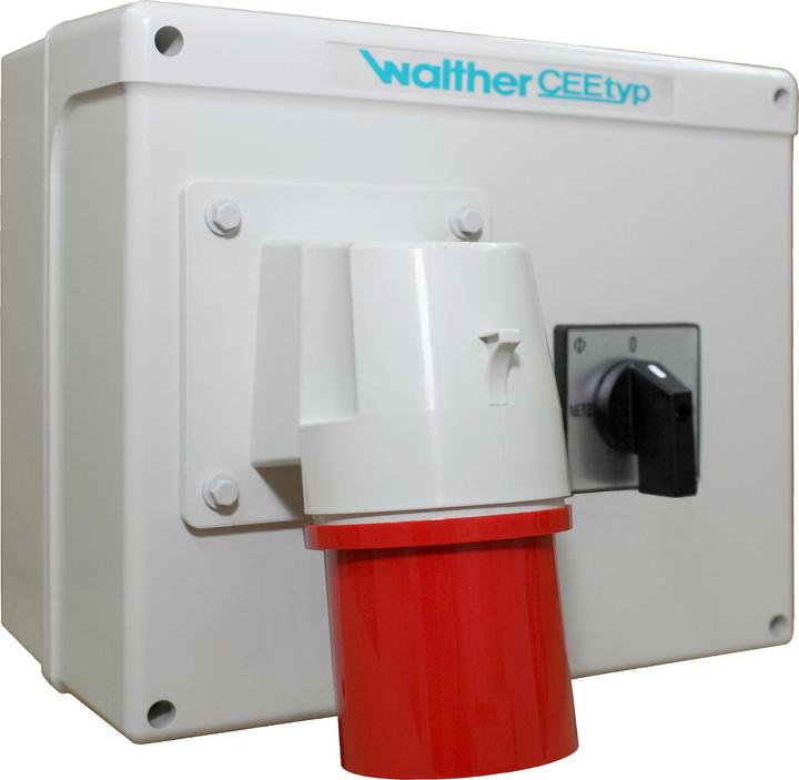 Walther Werke WAL 68829AU Kunststoff Steckdosenkombination Farbton ähnlich RAL7035