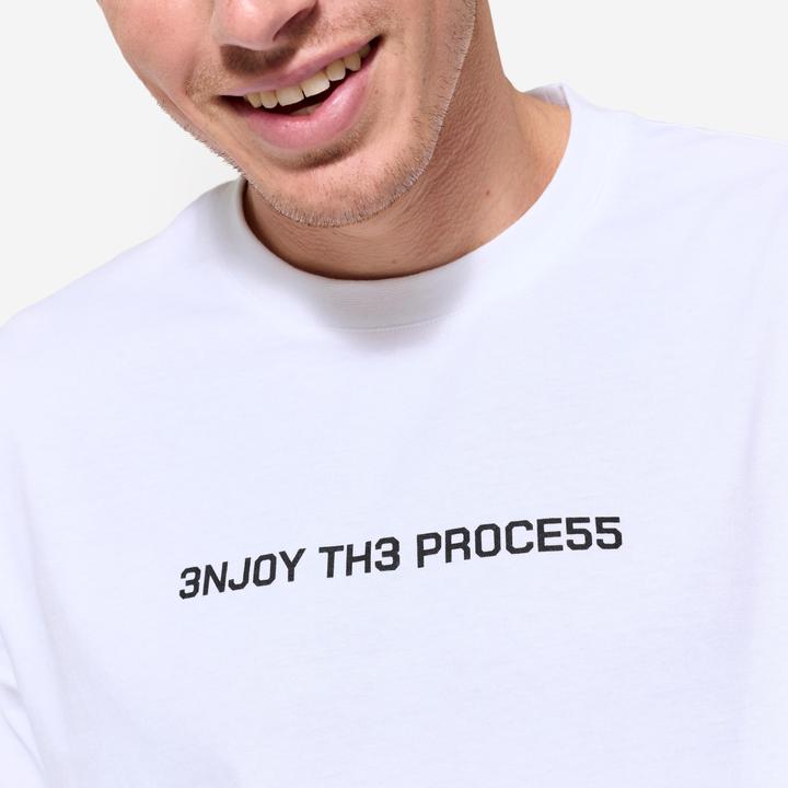 Produktbild Domyos T-Shirt Herren Baumwolle Regular - weiss (L)