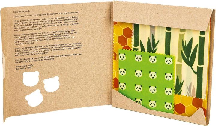 Productafbeelding Pandoo Bijenwasdoek 3s (1 x)