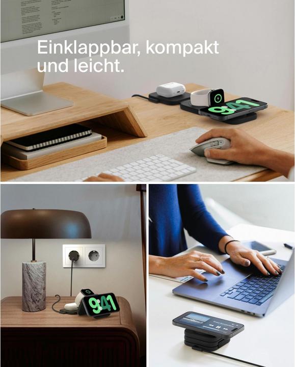 Produktbild Belkin Boost Charge Pro Qi2 3in1 (15 W)