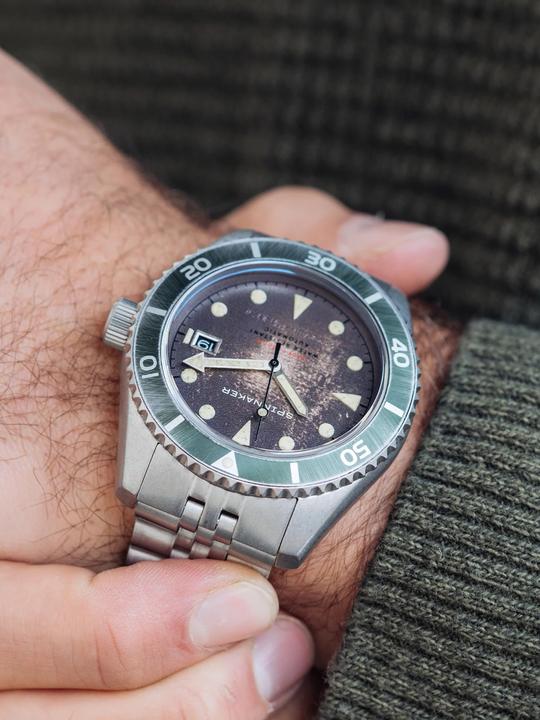 Actual product image Spinnaker SP-5089-22 Wreck Automatic 44mm 20ATM (Diving watch, 44 mm)
