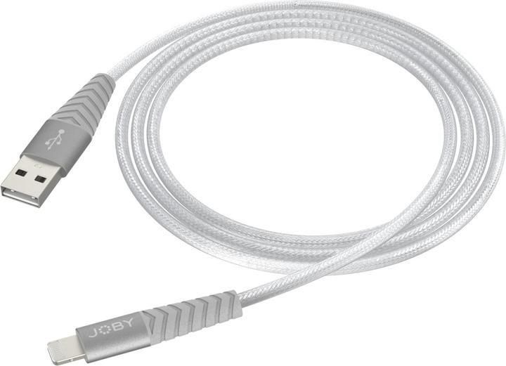 Actual product image Joby Lightning Cable 1.2M Silver (1.20 m, USB 2.0, 12 W)