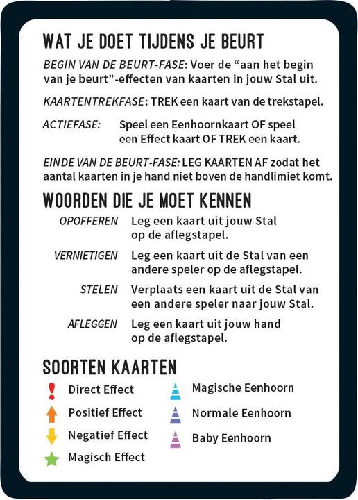 Produktbild Asmodée Instabile Einhörner (Niederländisch)