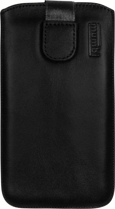 Actual product image Mumbi Leather case with pull-out pocket black for Huawei Y6 2017 (Huawei Y6 (2017))