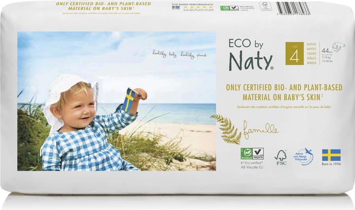 Image du produit Naty Couche bio (Taille 4, Pack, 44 pièce(s))