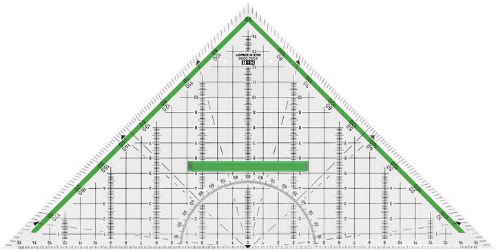 Image du produit M+r Möbius Ruppert 2332 - 0000 - Triangle - Noir - Rouge - Blanc - Polystyrène - 32 cm (320 mm)