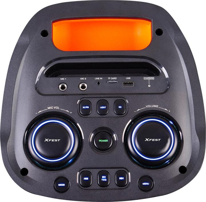 Image du produit Trevi XF 780 KB Enceinte à 2 voies Noir Filaire et sans fil (Fonctionnement sur piles)