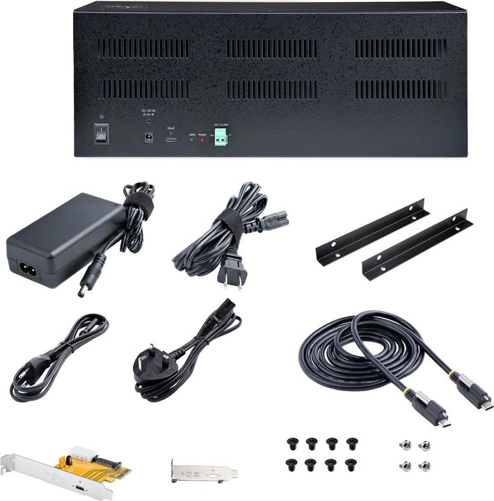 Productafbeelding StarTech com 4-Slot PCIe Uitbreidingschassis met PCIe x2 Host Card, PCIe 2.0 - 10Gbps, Externe PCIe