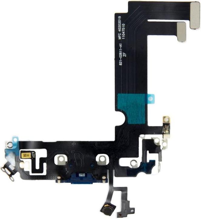 Actual product image - iPhone 12 mini Flex Cable with Charging Connector Blue (iPhone 12 Mini)