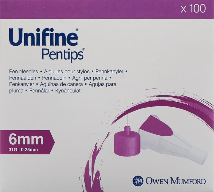 Actual product image Unifine Nadeln (Pen needles + disposable needles)