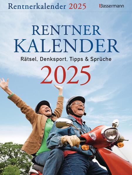 Produktbild Rentnerkalender 2025. Der beliebte Abreisskalender bringt Schwung in den Ruhestand (22 x 16 cm, Harter Einband, Deutsch)