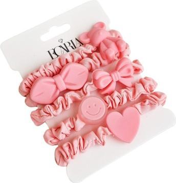 Produktbild Ecarla Hair Elastics Pink 5Pcs.