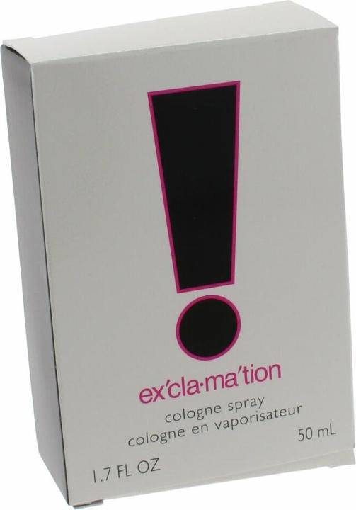 Actual product image Coty Exclamation (Eau de cologne, 50 ml)