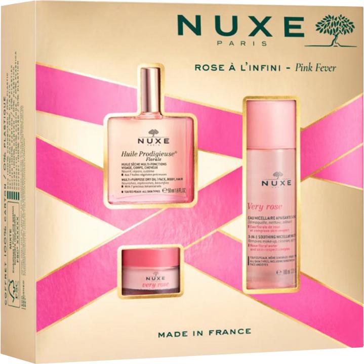 Produktbild Nuxe Coffret Noël 2023 Découv Floral 3 Stk (Gesichtspflege set)
