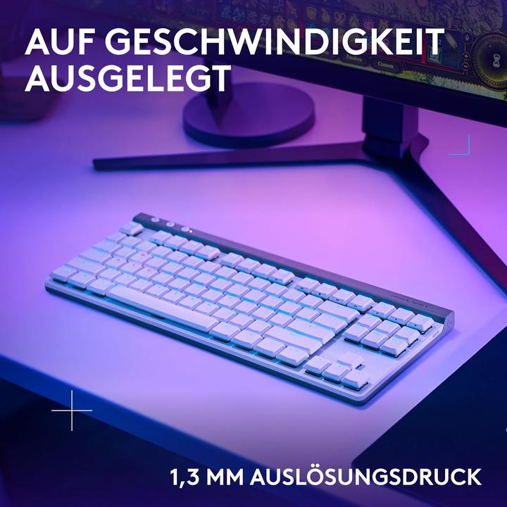 Produktbild Logitech G515 Lightspeed TKL (DE, Kabellos, Kabelgebunden)