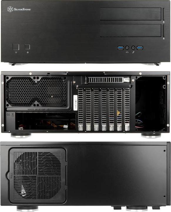 Produktbild Silverstone GD08 (ATX, mATX, SSI CEB, SSI EEB)