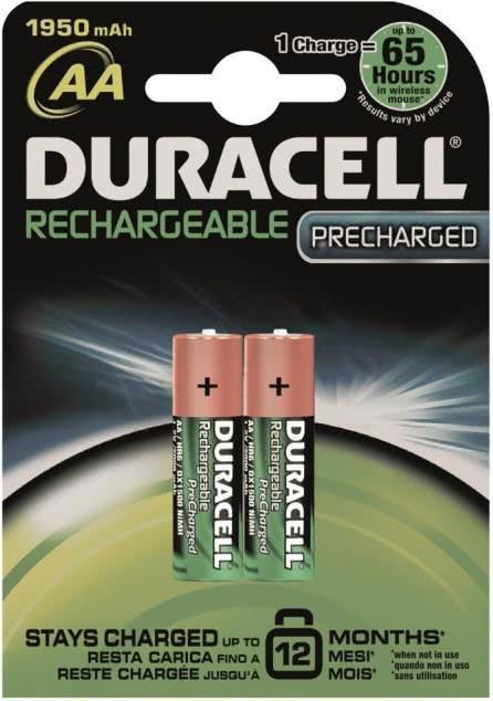 Productafbeelding Duracell Recharge Ultra (2 Pcs., AA, 2500 mAh)