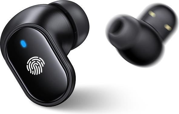 Actual product image Usams Słuchawki Bluetooth 5.1 TWS BH series bezprzewodowe czerwony/red BHUBH03 (ANC, 5 h, Wireless)