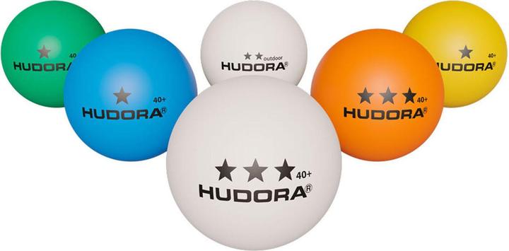 Hudora Tischtennisball-Mix Training (6 Stk.)